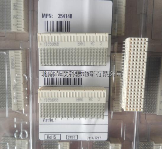ERNI恩尼A型PCB压接2毫米125针垂直式公型连接器053299 054055-053299尽在买卖IC网